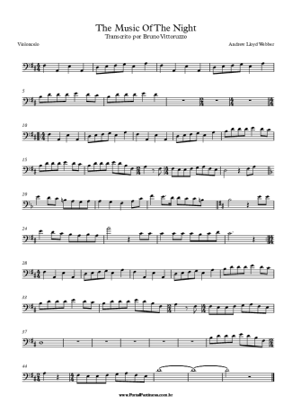 Andrew Lloyd Webber  score for Cello