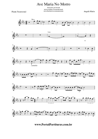 Angela Maria  score for Flute