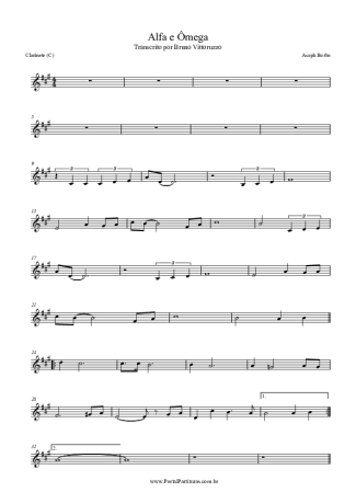 Asaph Borba  score for Clarinet (C)