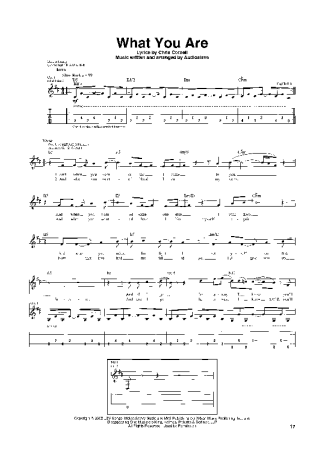 Audioslave  score for Guitar