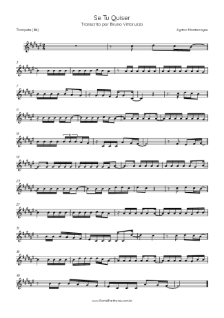 Score for Trumpet