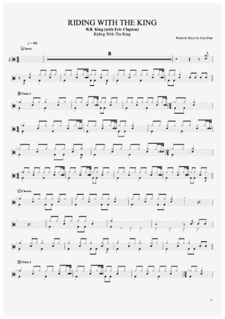 Score for Drums