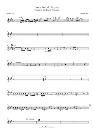 Banda Gerd  score for Clarinet (C)