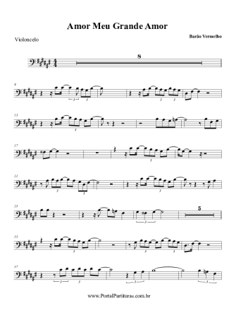 Barão Vermelho  score for Cello