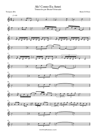 Benito di Paula  score for Trumpet