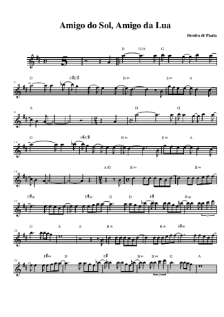 Benito di Paula  score for Alto Saxophone