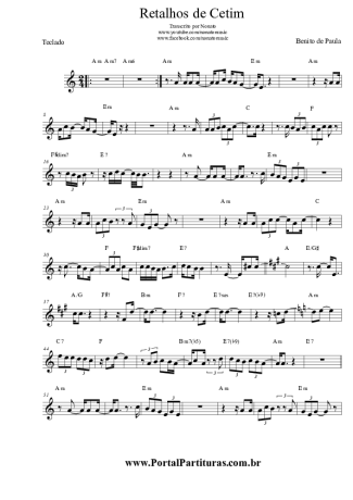 Benito di Paula  score for Keyboard