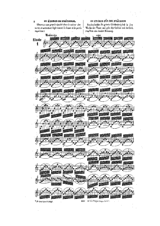 Bériot 60 Etudes de Concert Op 123 score for Violin