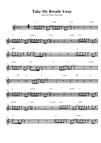 Berlin  score for Alto Saxophone