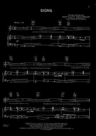 Beyoncé  score for Piano