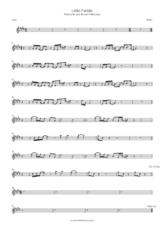 Biafra Leão Ferido score for Harmonica