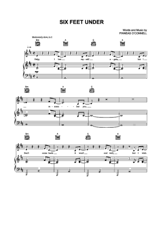 Billie Eilish  score for Piano