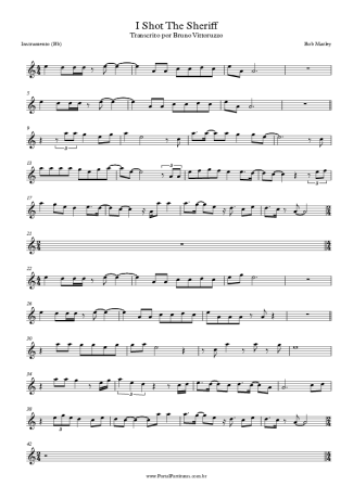 Bob Marley  score for Tenor Saxophone Soprano (Bb)