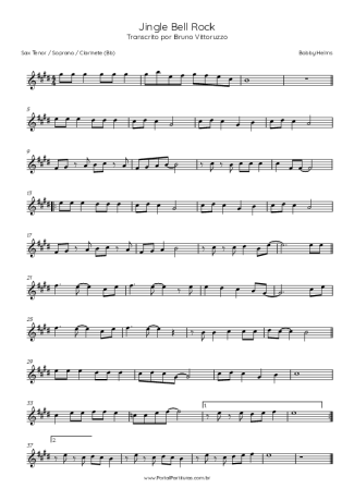 Bobby Helms  score for Clarinet (Bb)