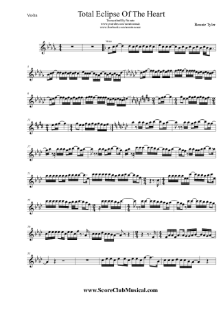 Bonnie Tyler  score for Violin