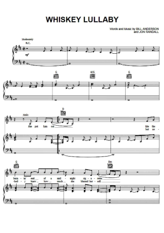 Brad Paisley  score for Piano