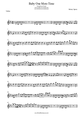 Britney Spears  score for Violin