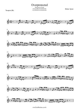 Britney Spears  score for Trumpet