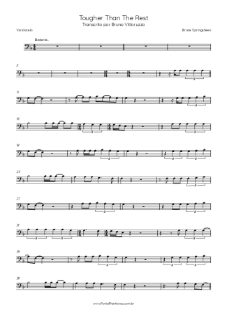 Bruce Springsteen  score for Cello