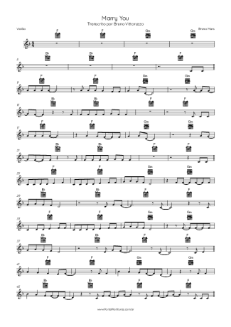 Score for Acoustic Guitar