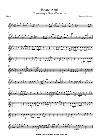 Bruno e Marrone  score for Flute