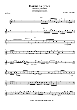 Bruno e Marrone  score for Violin