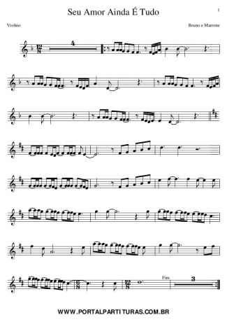Bruno e Marrone  score for Violin