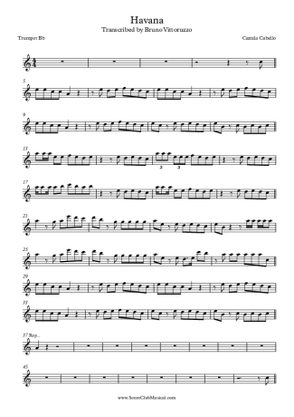 Camila Cabello  score for Trumpet