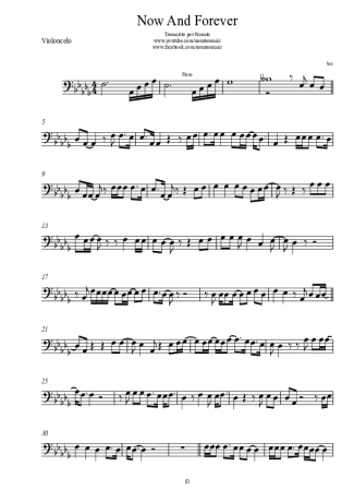 Carole King  score for Cello