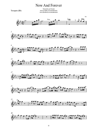 Carole King  score for Trumpet