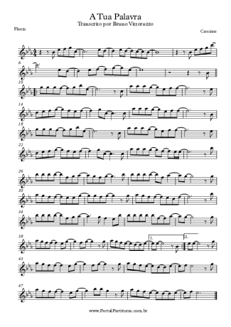 Cassiane  score for Flute