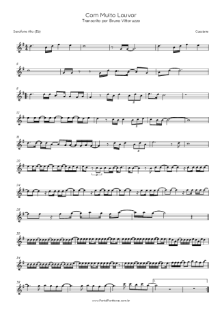 Cassiane  score for Alto Saxophone