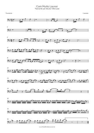 Cassiane  score for Trombone