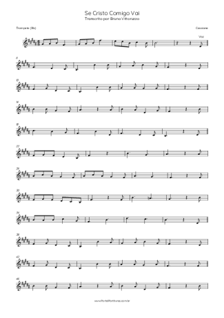 Cassiane  score for Trumpet