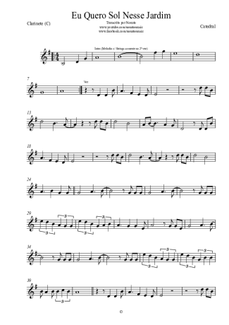 Catedral  score for Clarinet (C)