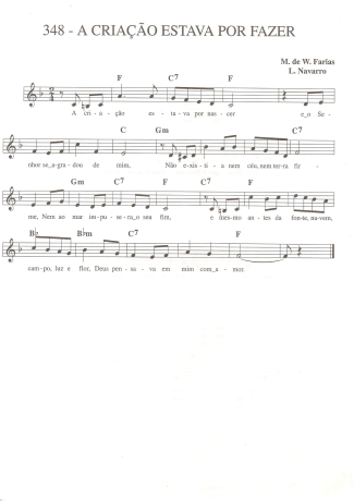 Catholic Church Music (Músicas Católicas)  score for Keyboard