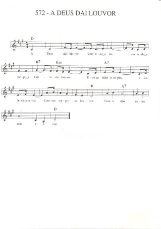 Catholic Church Music (Músicas Católicas)  score for Keyboard