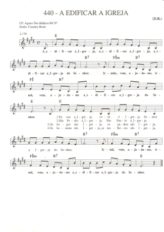 Catholic Church Music (Músicas Católicas)  score for Keyboard