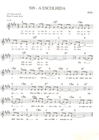 Catholic Church Music (Músicas Católicas)  score for Keyboard