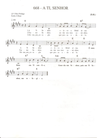 Catholic Church Music (Músicas Católicas)  score for Keyboard