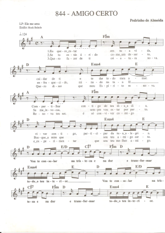 Catholic Church Music (Músicas Católicas)  score for Keyboard