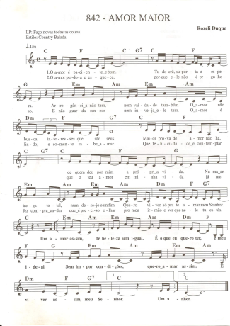 Catholic Church Music (Músicas Católicas)  score for Keyboard