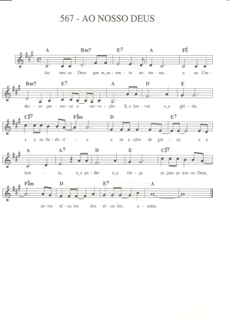 Catholic Church Music (Músicas Católicas)  score for Keyboard