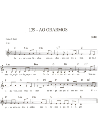 Catholic Church Music (Músicas Católicas)  score for Keyboard