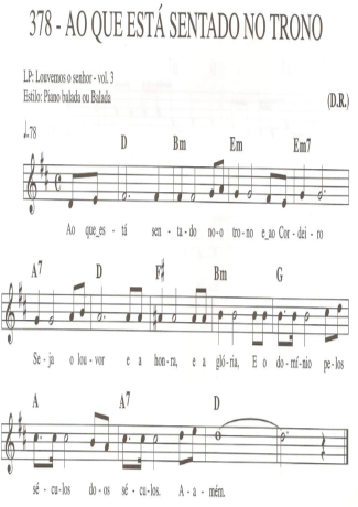 Catholic Church Music (Músicas Católicas)  score for Keyboard