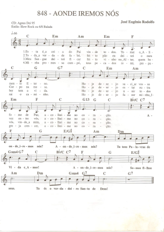 Catholic Church Music (Músicas Católicas)  score for Keyboard