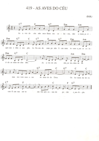 Catholic Church Music (Músicas Católicas)  score for Keyboard