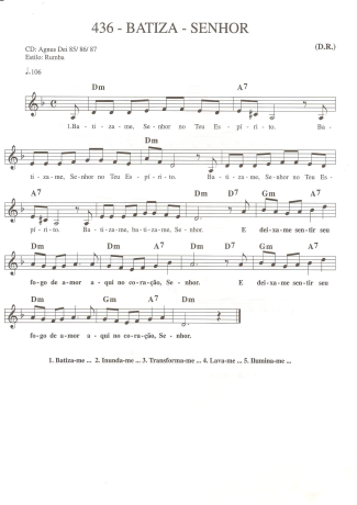 Catholic Church Music (Músicas Católicas)  score for Keyboard