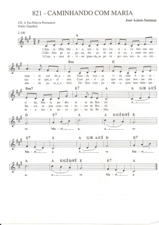 Catholic Church Music (Músicas Católicas)  score for Keyboard