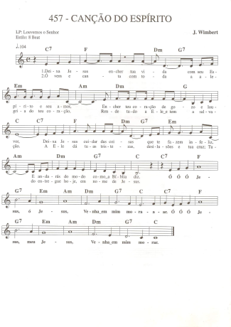 Catholic Church Music (Músicas Católicas)  score for Keyboard